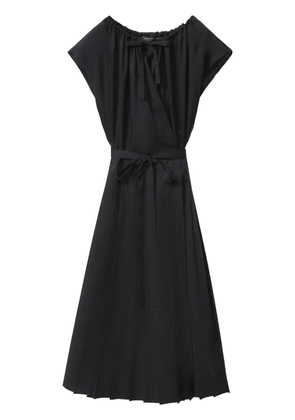 Fabiana Filippi pleated midi dress - Black