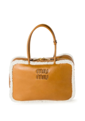 Miu Miu Beau tote bag - Brown