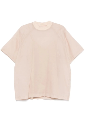 Plan C cotton T-shirt - Neutrals