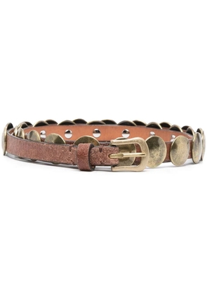 Golden Goose Trinidad maxi-stud belt - Brown