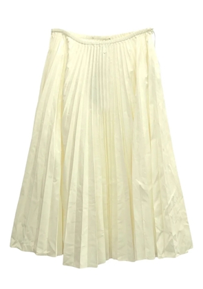 Fendi Pre-Owned 2010s pleated skirt - Yellow