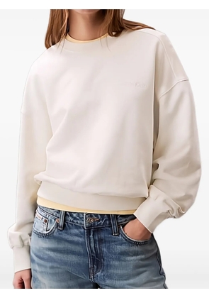Calvin Klein cotton terry sweatshirt - Neutrals