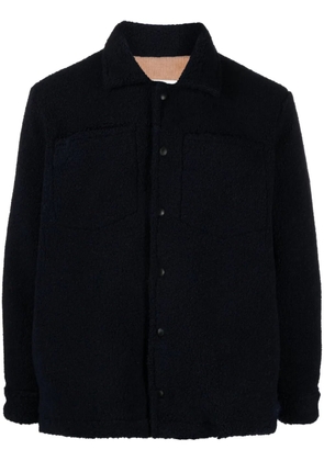 Ballantyne bouclé shirt jacket - Blue
