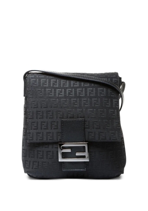 Fendi Pre-Owned 2000-2015 Zucca canvas cross body bag - Black