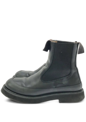 Celine Pre-Owned leather chelsea boots - Black