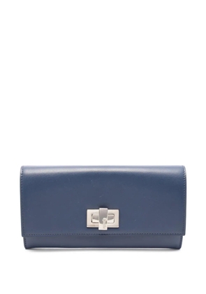 Fendi Pre-Owned 2010s Peekaboo wallet - Blue