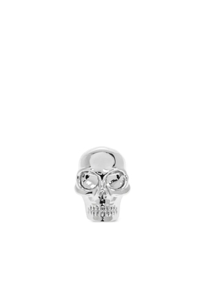 Alexander McQueen skull earring - Silver