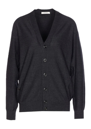 LEMAIRE V-neck cardigan - Black
