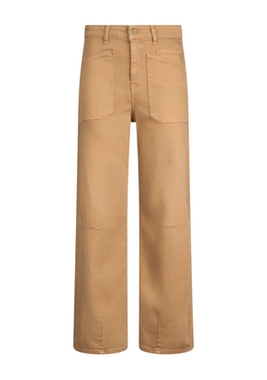 LIU JO cotton trousers - Neutrals