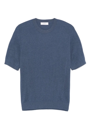Mauro Ottaviani ribbed-knit T-shirt - Blue