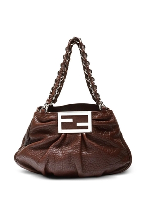 Fendi Pre-Owned 2000-2015 Mia chain tote bag - Brown