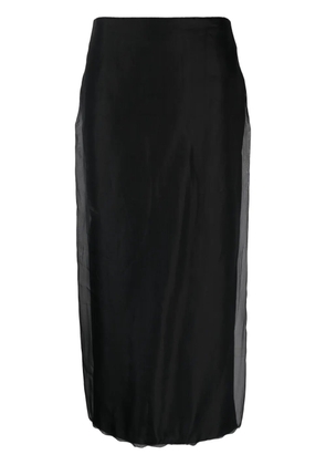 Blanca Vita Galtonia pencil midi skirt - Black