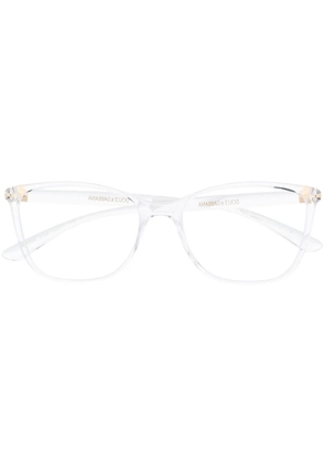 Dolce & Gabbana Eyewear square-frame glasses - White
