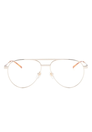 Gucci Eyewear pilot-frame glasses - Gold
