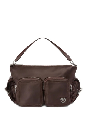 PINKO cargo-pockets tote bag - Brown