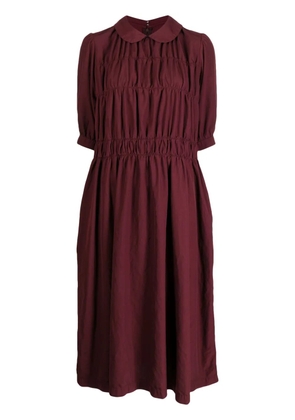 Comme Des Garçons Girl ruched gathered midi dress