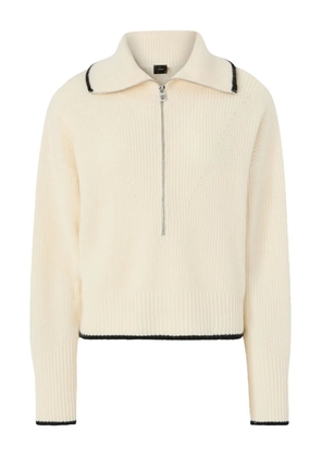 PINKO Folegandros half-zip sweater - Neutrals