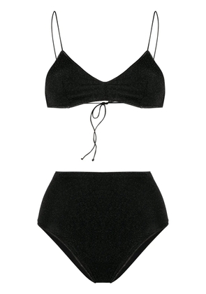 Oséree Lumière high waisted bikini - Black