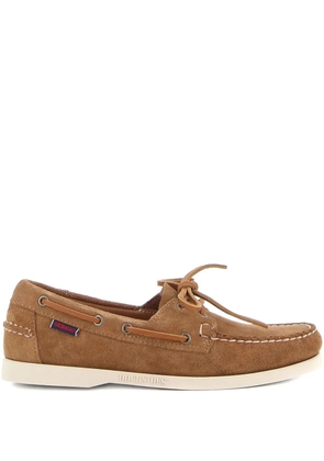 Sebago suede boat shoes - Brown