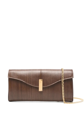 Giuseppe Zanotti Flutie clutch bag - Brown