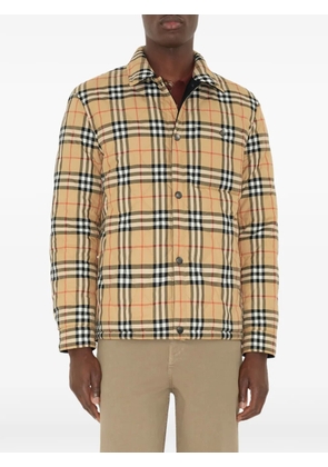 Burberry quilted reversible overshirt - Black