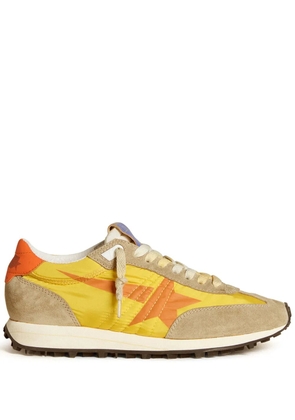 Golden Goose Marathon panelled sneakers - Yellow