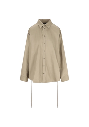 Balenciaga button-up shirt - Neutrals