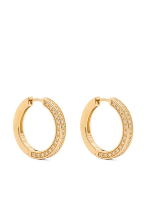 Tom Wood Nova medium hoop earrings - Gold