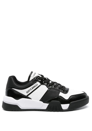 Just Cavalli logo-embossed chunky sneakers - Black