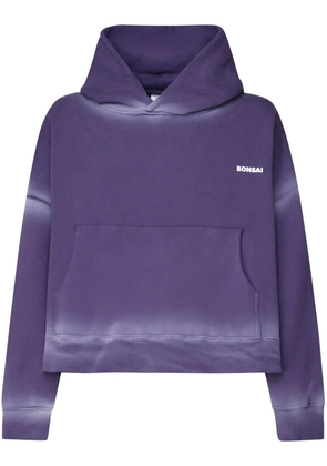 Bonsai dyed hoodie - Purple