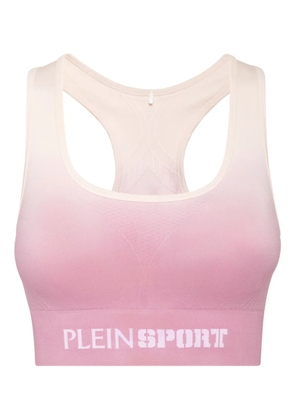 Plein Sport seamless degrade sports bra - Pink