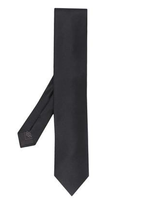 Brioni pointed tip tie - Black