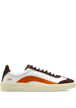 DSQUARED2 Rider 1964 leather sneakers - White