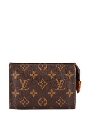 Louis Vuitton Pre-Owned Toiletry Monogram Canvas 15 pouch - Brown