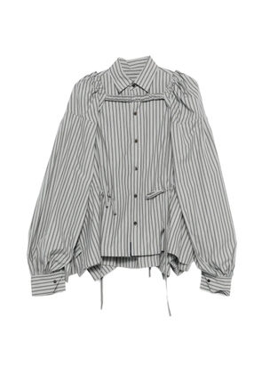 Yohji Yamamoto striped shirt - Grey