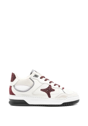 Ama Brand Diam star-detail sneakers - White