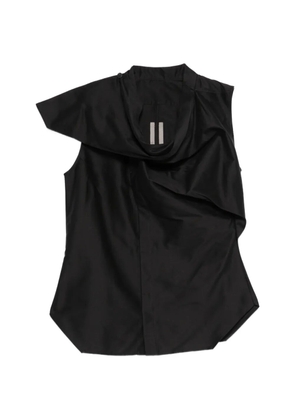 Rick Owens sleeveless shirt - Black