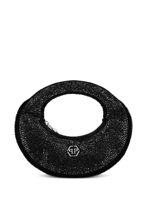 Philipp Plein crystal-embellished mini bag - Black