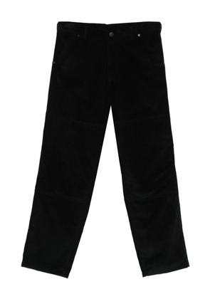 Moncler corduroy-panel trousers - Black
