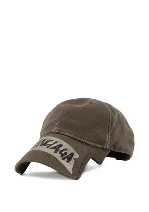 Balenciaga Masking Tape cap - Green