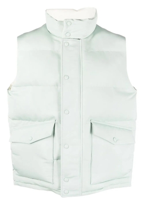 Alexander McQueen logo-print gilet - Green