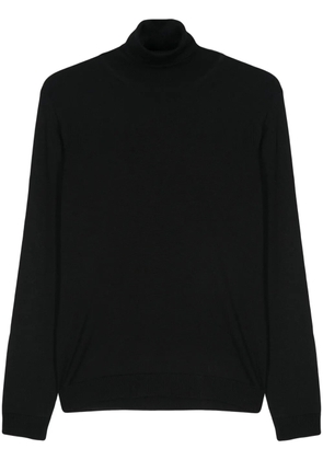 Nuur roll-neck merino jumper - Black