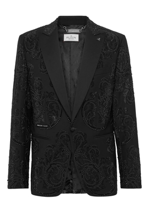 Philipp Plein beaded blazer - Black