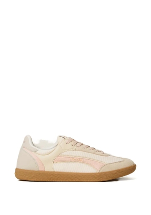 TWINSET panelled lace-up sneakers - Neutrals