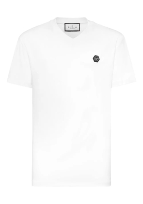 Philipp Plein V-neck T-shirt - White