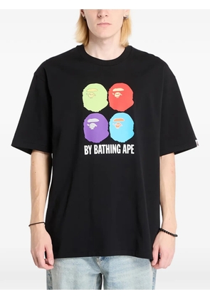 A BATHING APE® graphic relaxed fit T-shirt - Black