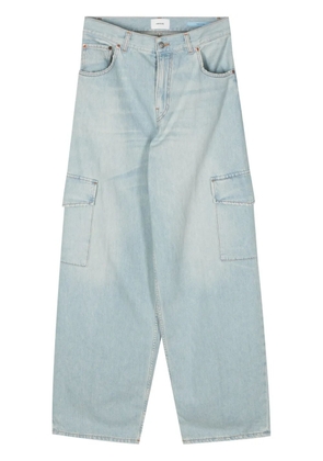 Haikure denim cargo pants - Blue