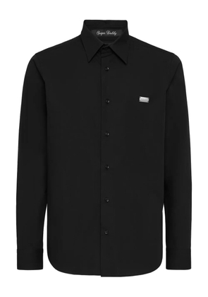 Philipp Plein bear-motif shirt - Black