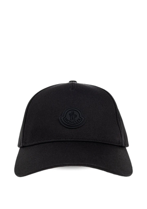Moncler logo-patch baseball cap - Black