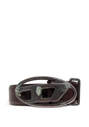 Diesel oval-D belt - Brown